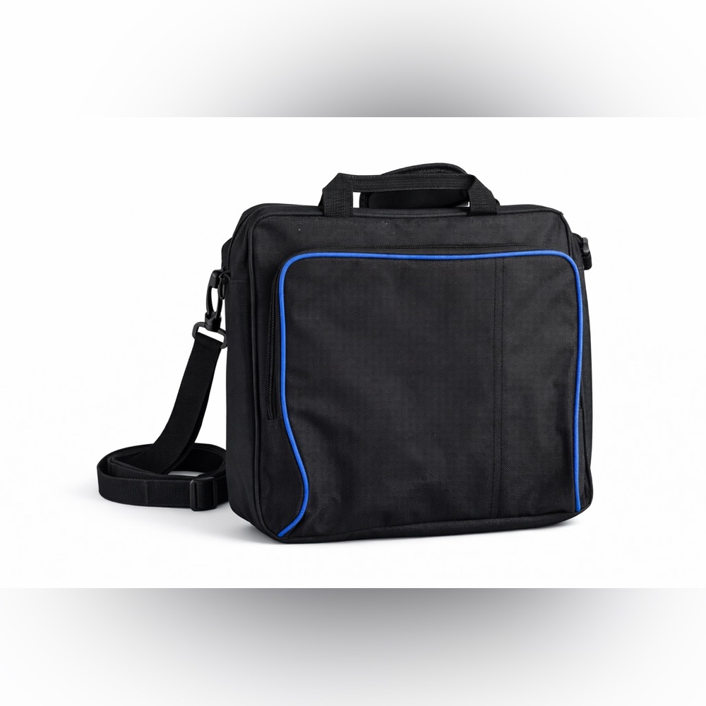 Blue /Black Laptop Messenger Nylon Bag‎